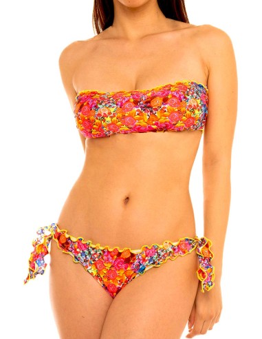 Bikini fascia frou frou con slip o brasiliana  fiocchi | Matira